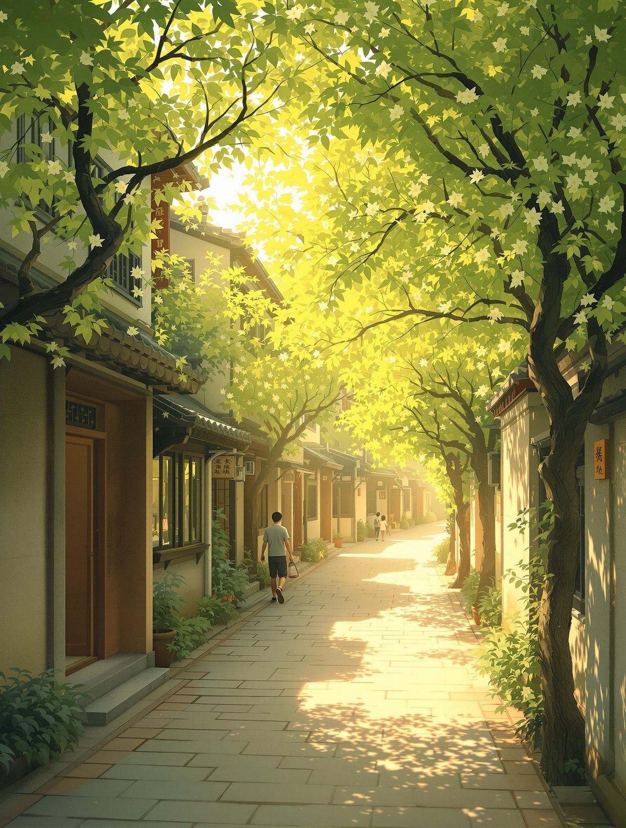 抖音短剧免费观看网站《槐花巷》海报